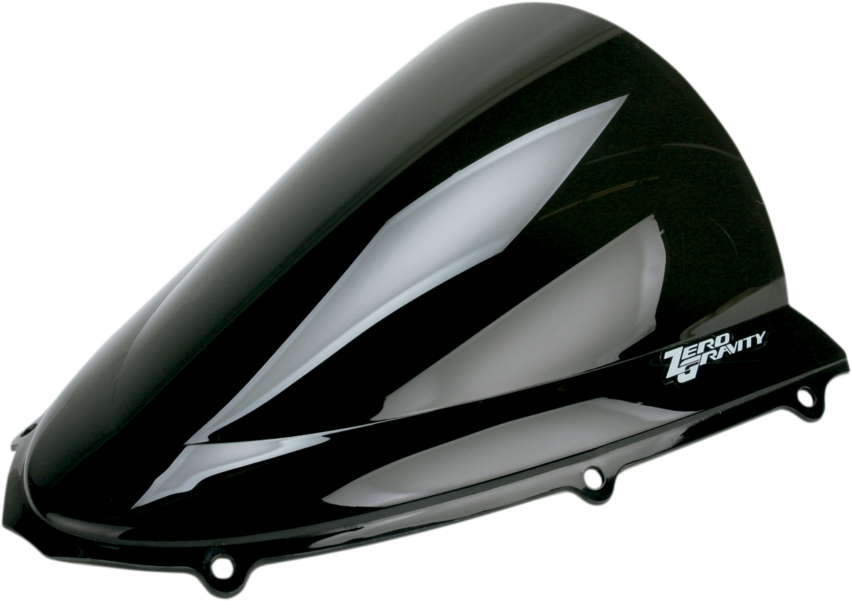 ZERO GRAVITY Double Bubble Windscreen - Dark Smoke