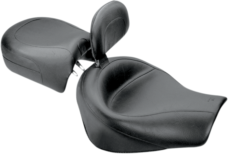 MUSTANG Vintage Wide Touring Seat With Driver Backrest