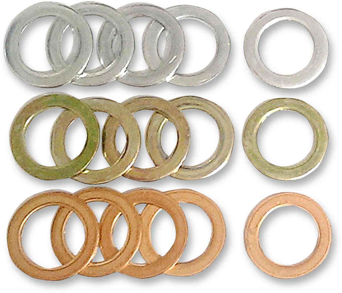 CYCLE PERFORMANCE PROD. Washer Kit - Spark Plug/Indexing / 10 mm 2401-0868