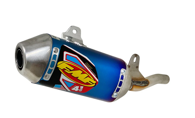 FMF Racing Honda CRF110F 2019-2027 HON CRF110F'19-27 S/S ANO TI MINI Factory 4.1 Slip-On MFLR 041593
