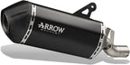 72502SKN Arrow Suzuki V-Strom 1000 /1050 2017-2025 Homologated Titanium Dark Sonora Silencer With Carb. Endcap 72502skn