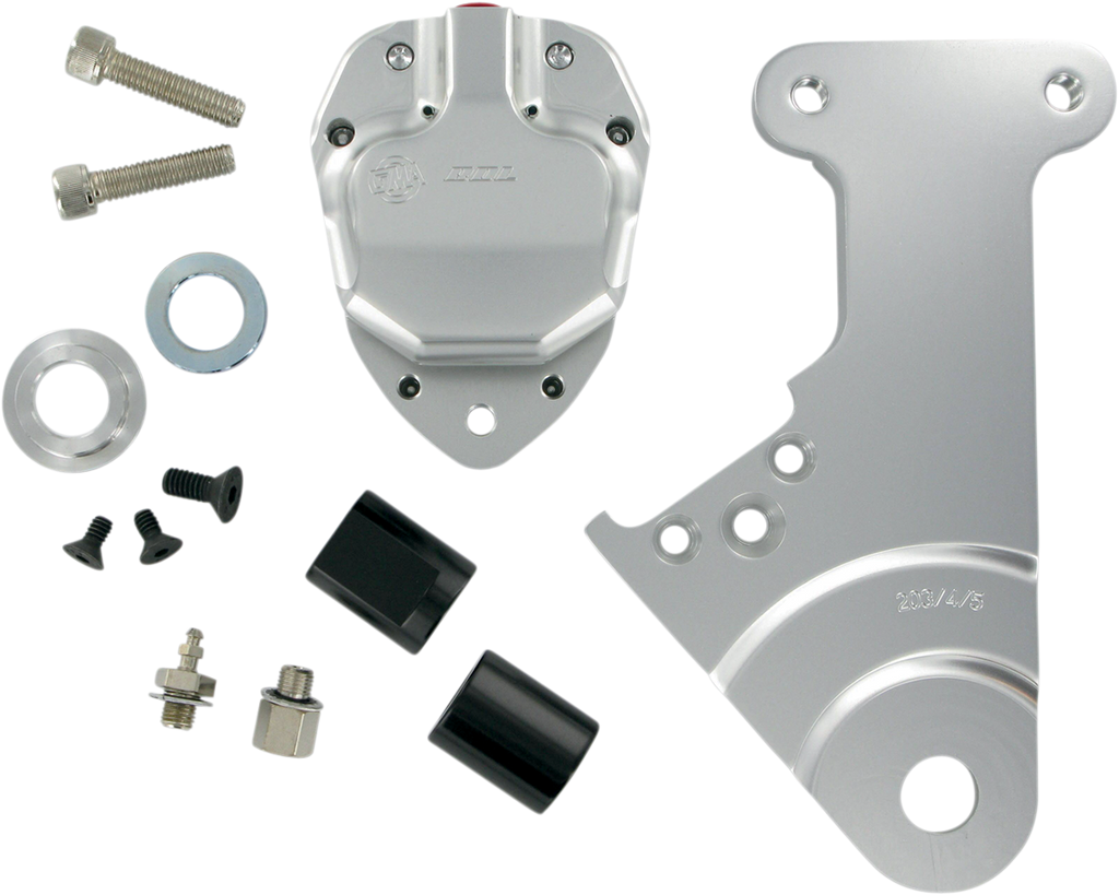 GMA ENGINEERING BY BDL Ironhead Vintage Rear Brake Caliper - Rear Caliper / 79-81 XL / Clear Anodized 1701-0258