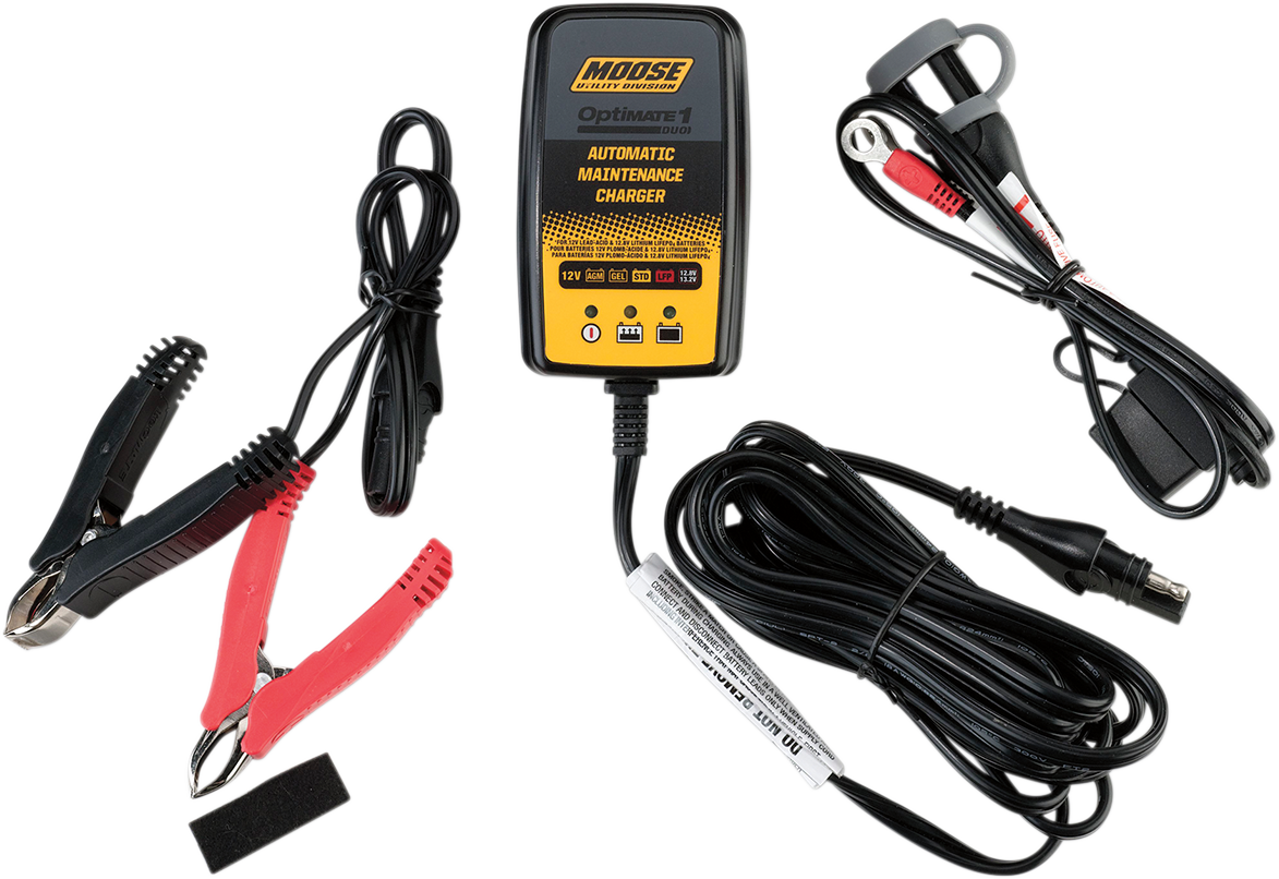 MOOSE OFFROAD Optimate 1 Duo Battery Charger/Maintainer - Optimate 1 Battery Charger / Duo 3807-0441