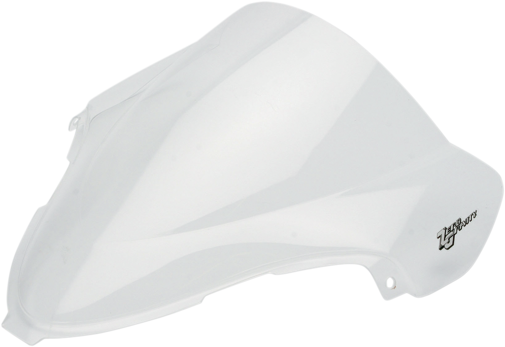 ZERO GRAVITY Double Bubble Windscreen - Clear