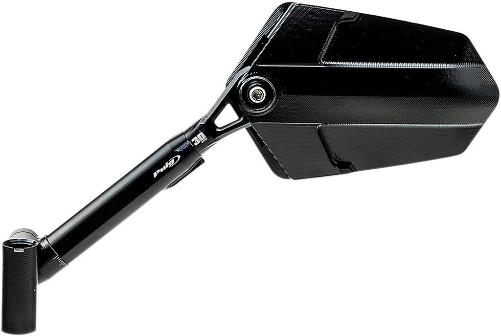 PUIG HI-TECH PARTS Explorer Rear View Mirror - Mirror / Explorer / Side View / Left / Diamond / Black 0640-1416