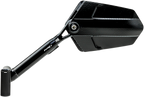PUIG HI-TECH PARTS Explorer Rear View Mirror - Mirror / Explorer / Side View / Left / Diamond / Black 0640-1416