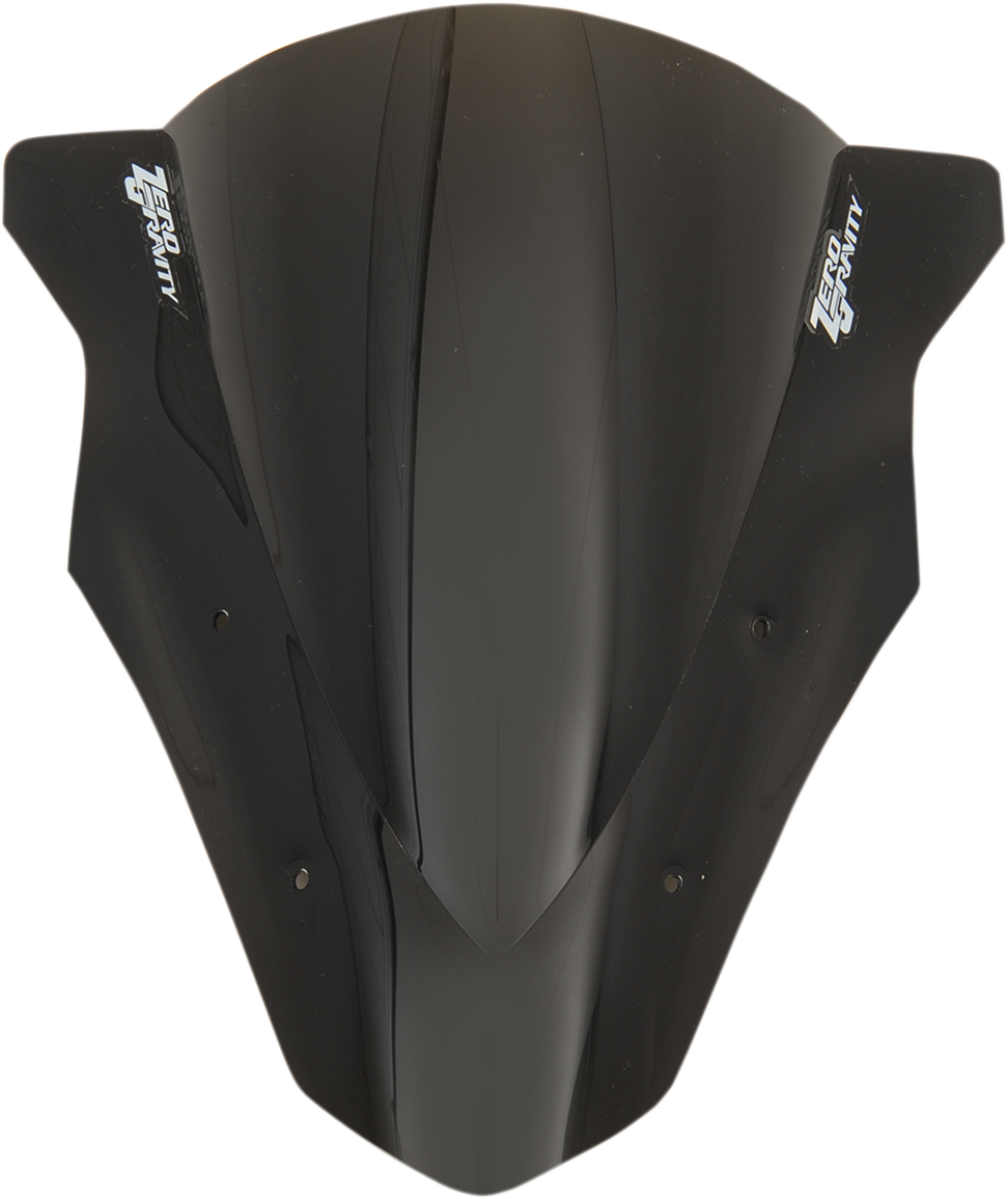 ZERO GRAVITY Double Bubble Windscreen - Dark Smoke