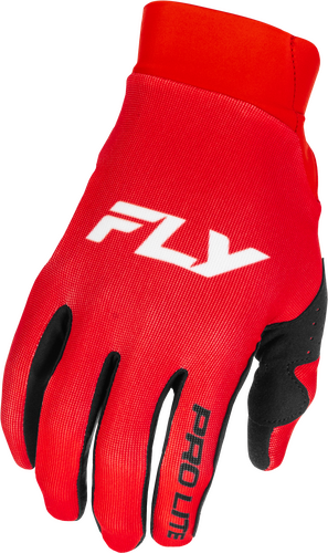 FLY Racing Pro Lite Gloves (2026) - Red / White - View 19
