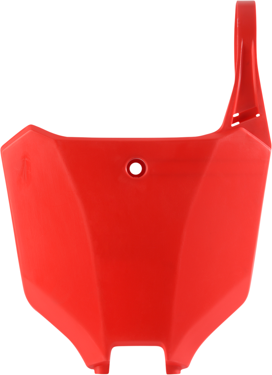 ACERBIS Front Number Plate - Red 0520-3140