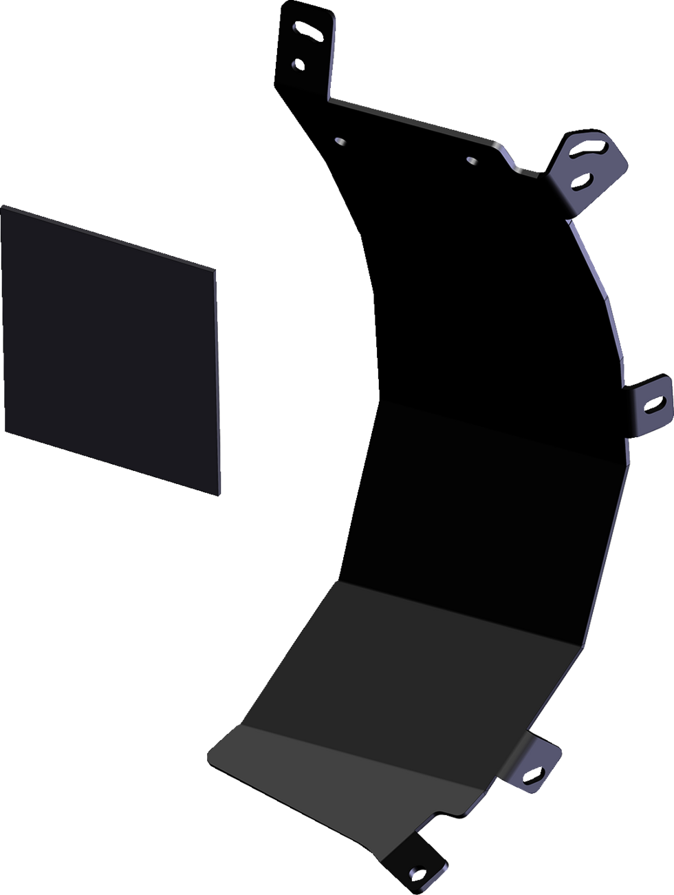 KFI PRODUCTS Pro-Poly Side Shield