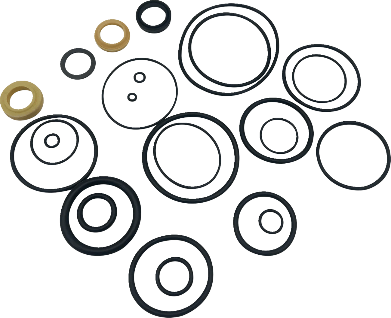 HYGEAR SUSPENSION Shock Service Kit — Service Kit - Shock Service Kit / 0.625" 1314-0834