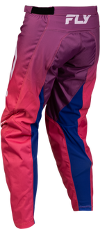 FLY Racing Women's F-16 Lift Pants (2027) - Pink / Purple / White - View 23