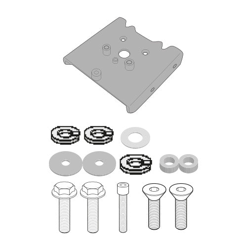 GIVI 6421KIT Specific Fit Kit for Triumph Tiger Sport 660 and Triumph Tiger Sport 800