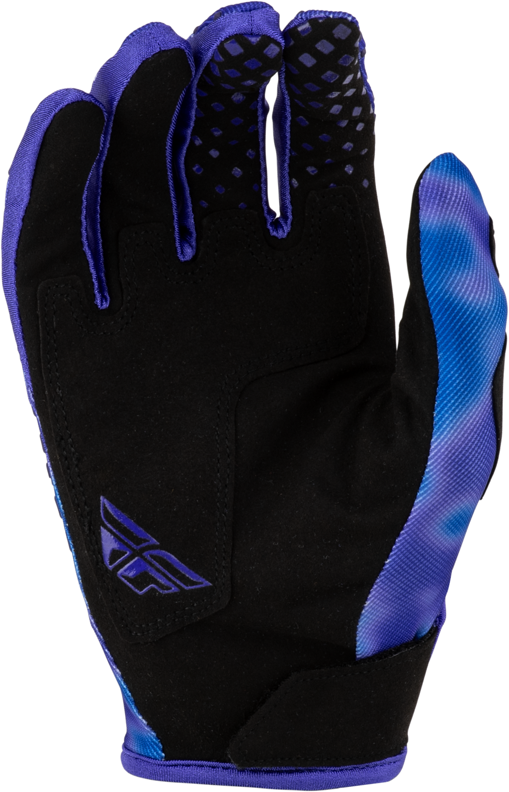 FLY Racing Kinetic Blur Gloves (2027) - Blue / Navy - View 6