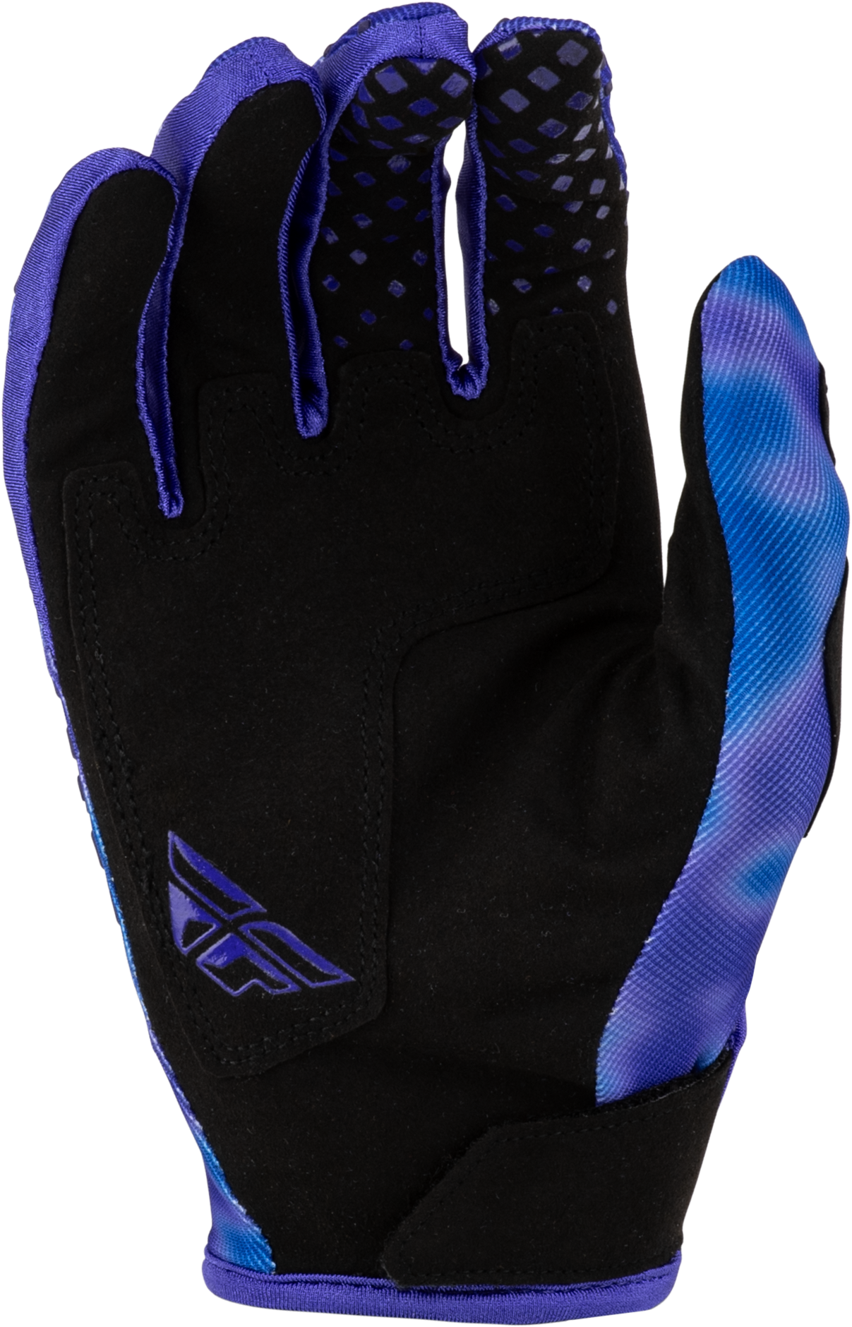 FLY Racing Kinetic Blur Gloves (2027) - Blue / Navy - View 6