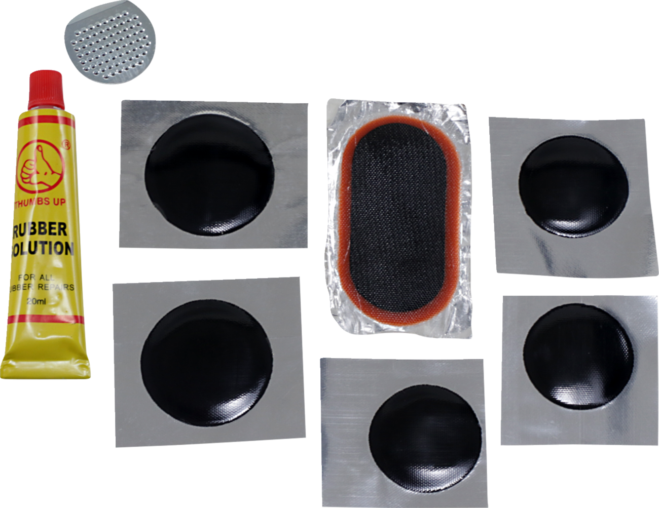 STOP & GO INTERNATIONAL Tire Patches and Rubber Cement - Patches/Rubber Cement / Tire / Replacement / Kit 3003