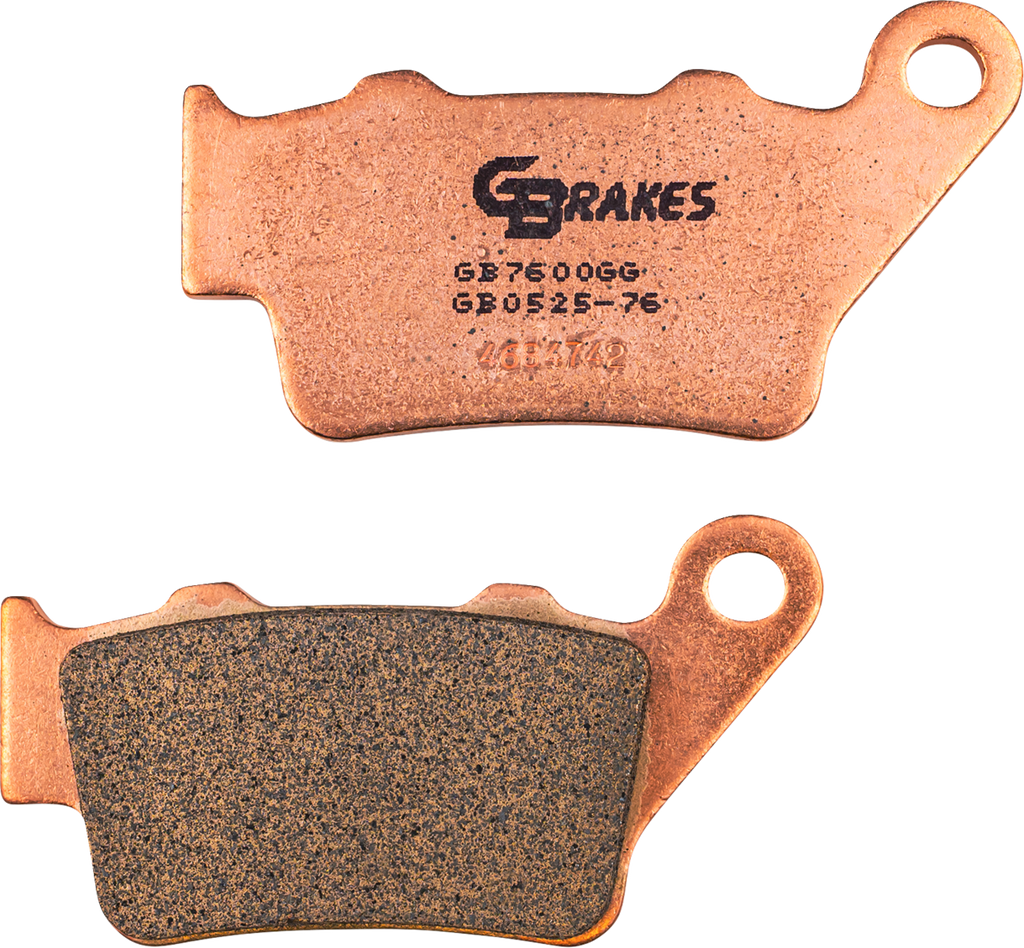GBRAKES HH Sintered Brake Pads - Brake Pads / Sintered / Rear 1722-0998