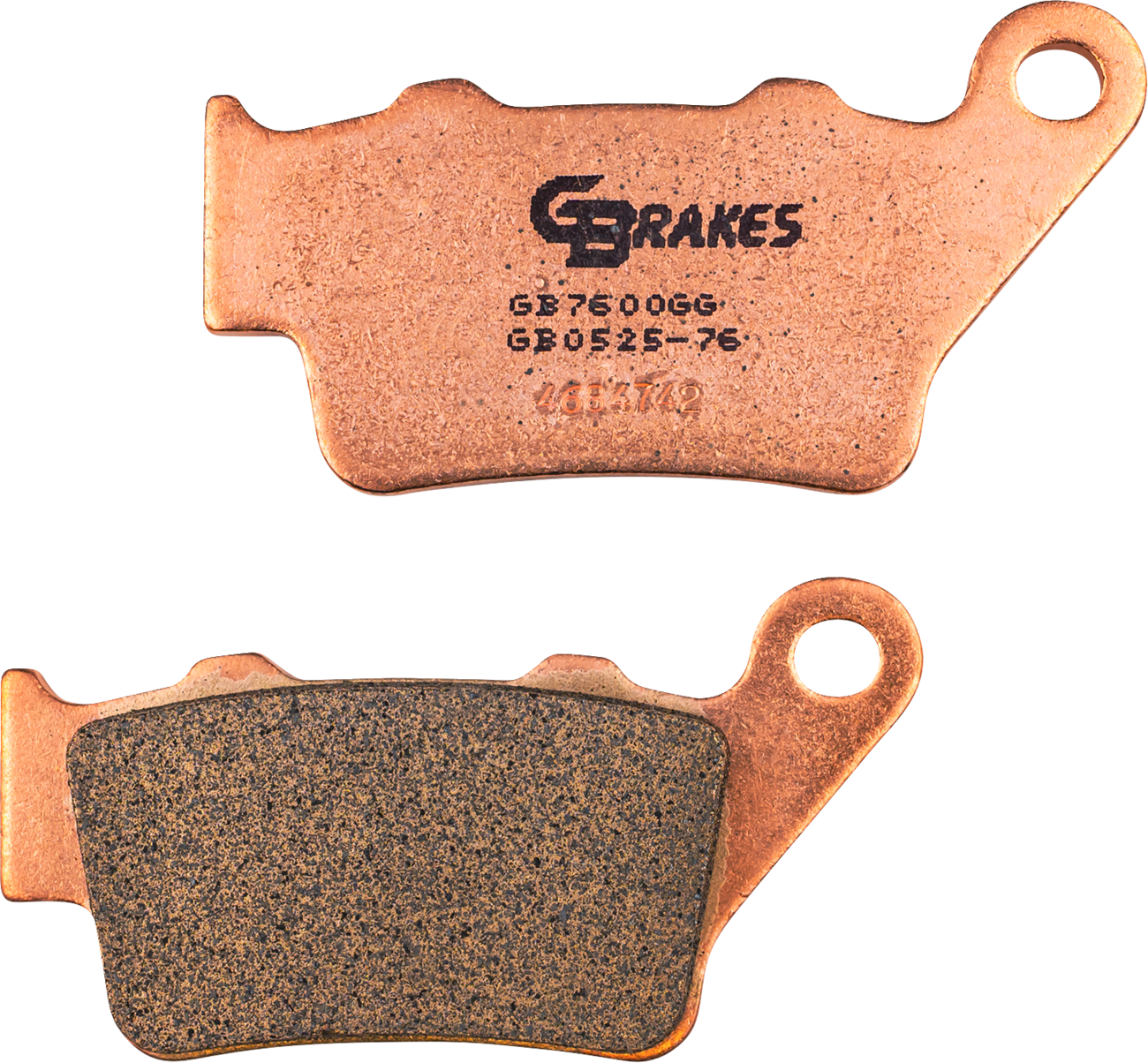 GBRAKES HH Sintered Brake Pads - Brake Pads / Sintered / Rear 1722-0998