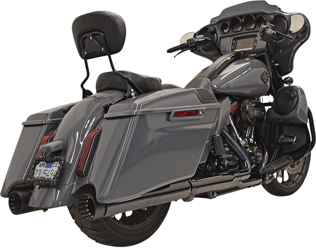 BASSANI XHAUST DNT Straight Can Slip-On Mufflers