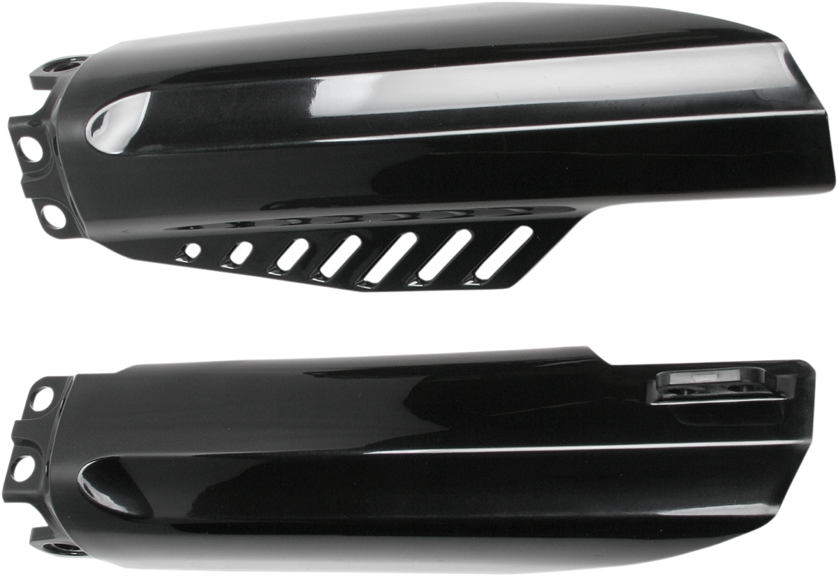ACERBIS Fork Covers - Lower / Black 0412-0169