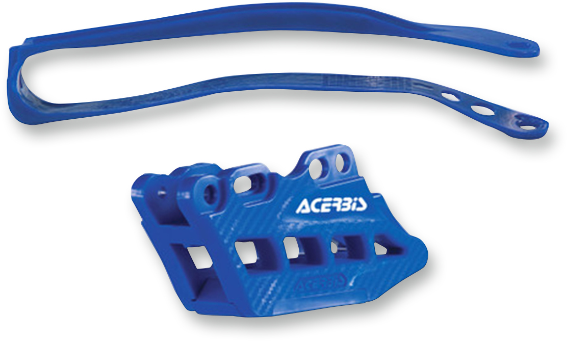 ACERBIS Chain Guide 2.0 and Slider Kit - Blue / Yamaha 1231-0735