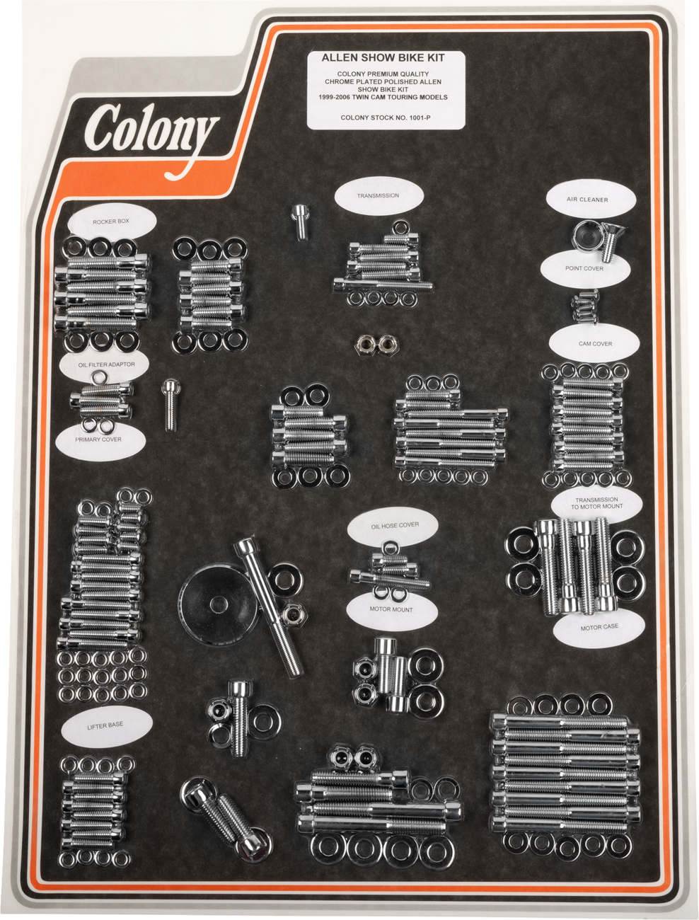 COLONY Bolt Kit - Complete/Motor / Socket-Head / '99-'06 Touring DS-189712