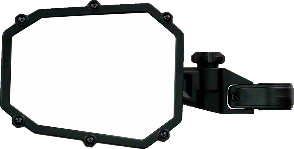 MOOSE OFFROAD Side View Mirror - Mirror / Side View / Octagon / Black 0640-1686