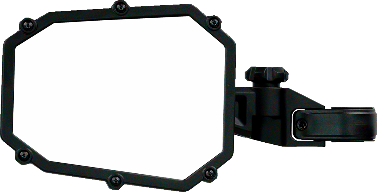 MOOSE OFFROAD Side View Mirror - Mirror / Side View / Octagon / Black 0640-1686