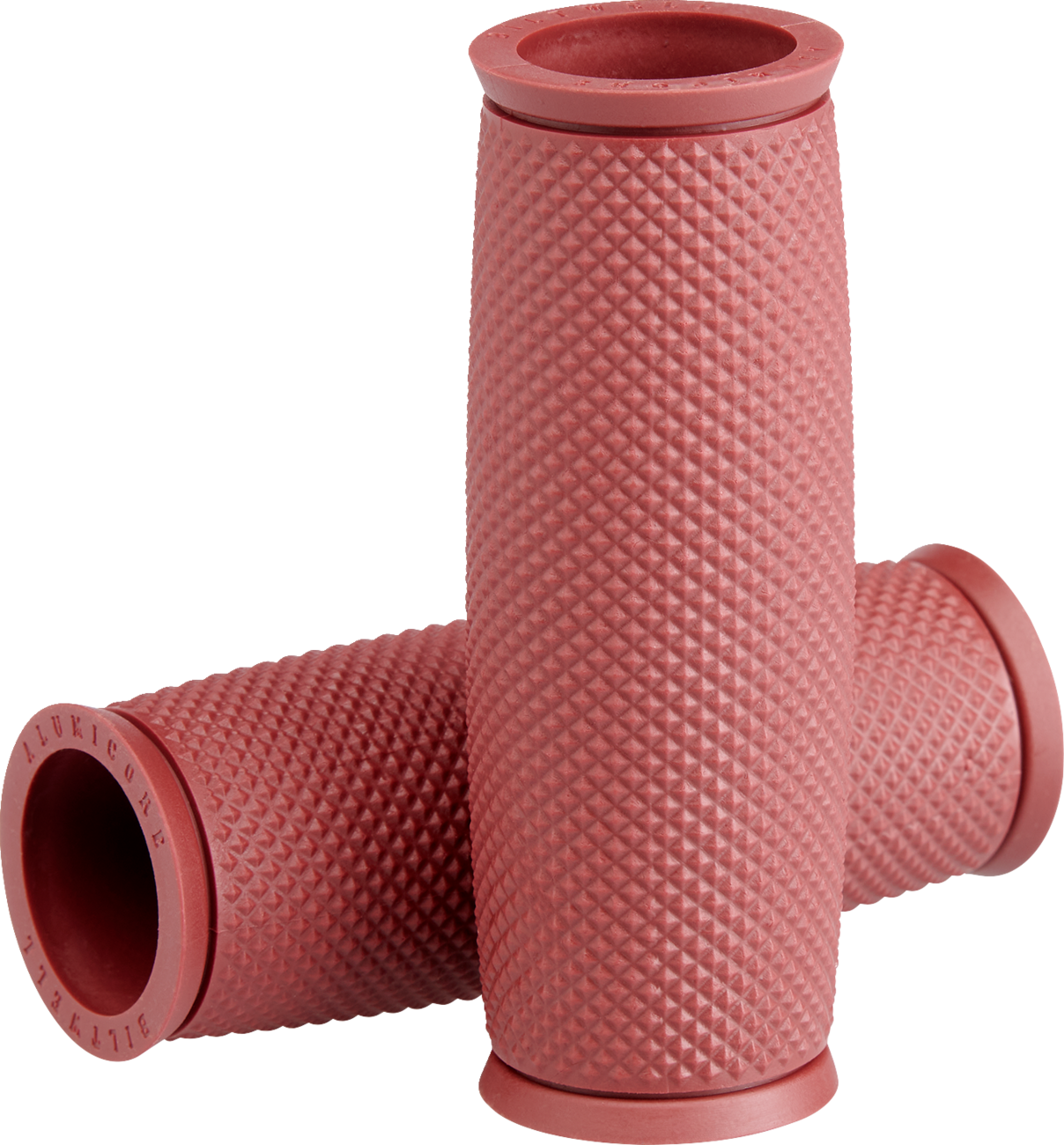 BILTWELL Replacement Alumicore Grip Sleeves - 1" / Recoil / Oxblood 0630-3278