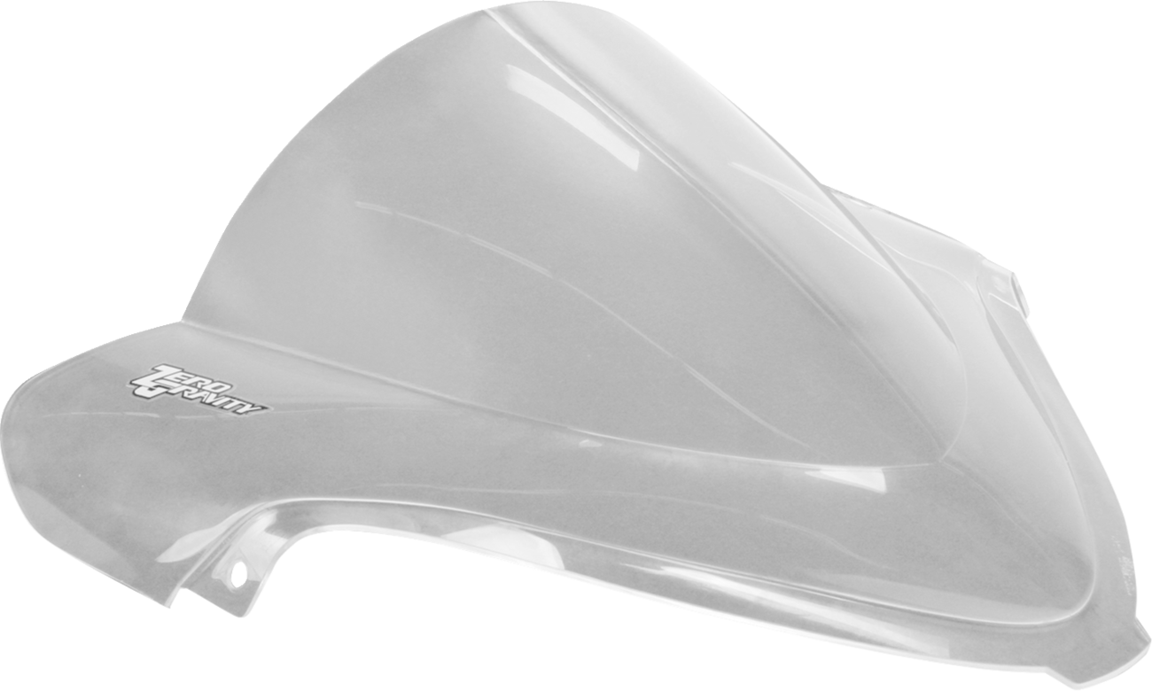 ZERO GRAVITY Double Bubble Windscreen - Clear