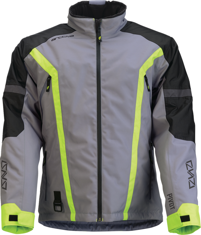 ARCTIVA Pivot 8 Insulated Jacket - Gray/Hi-Vis / Large 3120-2158