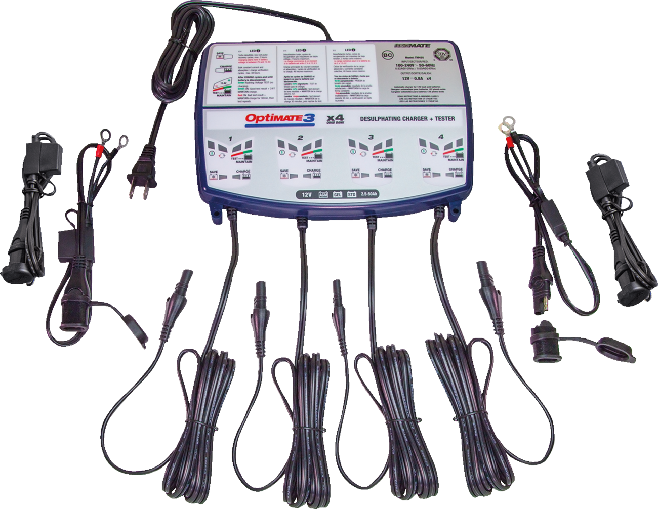 TECMATE OptiMate™ 3 Multi-Battery Charger and Maintainer