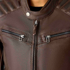 RST Roadster Air CE Women's Leather Jacket - Brown - View 17