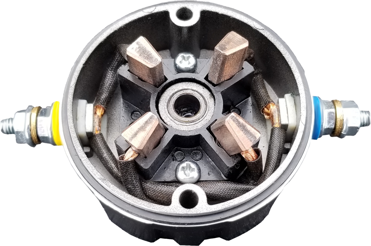 KFI PRODUCTS Assault Motor End Cap - Black 4505-1159