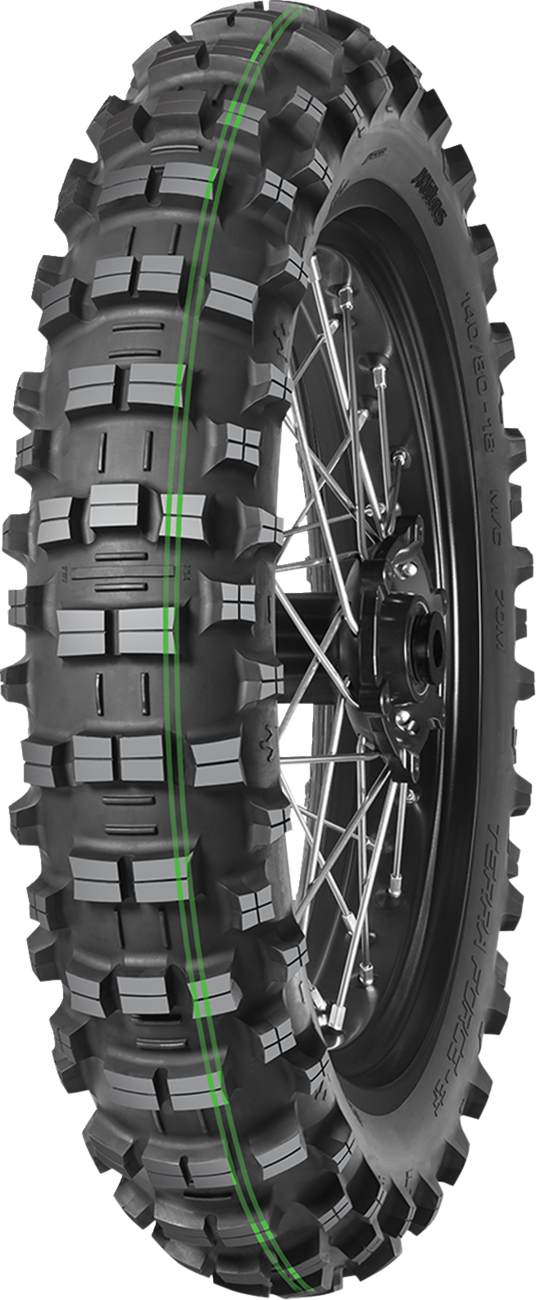 MITAS Terra Force-EF Pro Super Soft Tire - Tire / Terra Force-EF Pro Super Soft / Rear / 140/80-18 / 70M 0317-0831