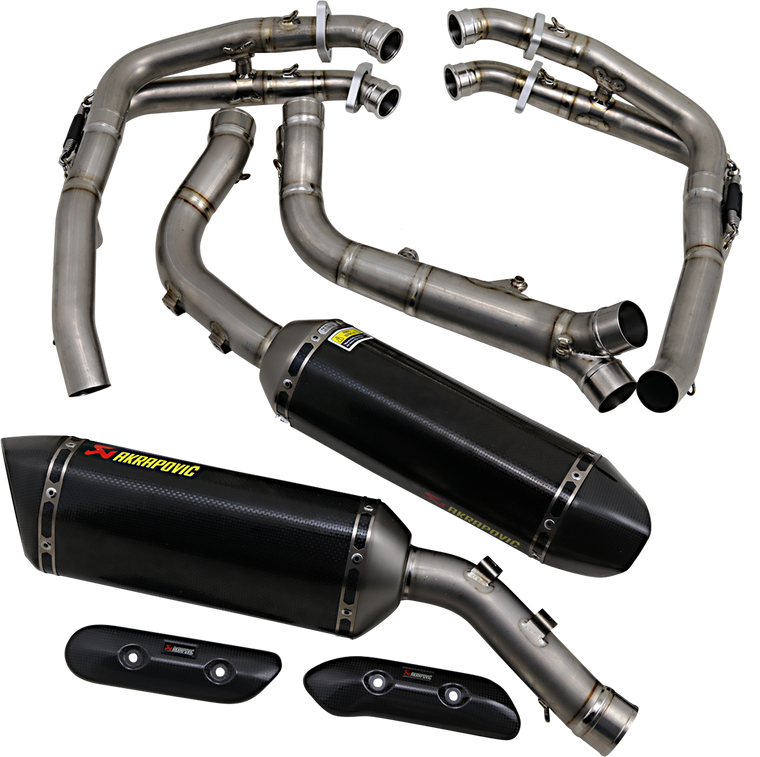 AKRAPOVIC Evolution Line KIT Exhaust System S-Y10RFT10-ZC/2 - Yamaha R1 2009-2014