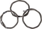 LA CHOPPERS Brake Line Kit - Brake Line / Midnight 1741-6518