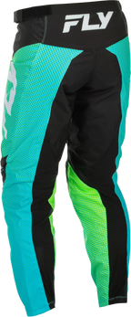FLY Racing F-16 Pants (2026) - Aqua / Black / White - View 5