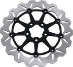 GBRAKES Oversize Wave® Brake Rotor - Wave® Brake Rotor / Front / 12-1/2" / Black 1710-4927