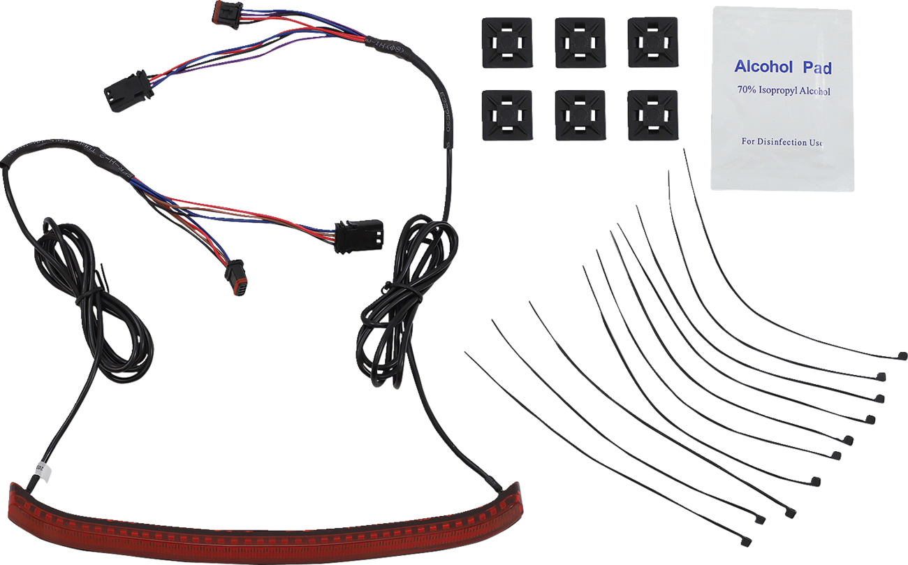 CUSTOM DYNAMICS Taillight with Turn Signals - Red Lens 2010-1465