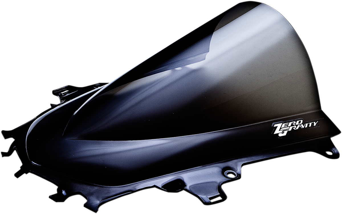 ZERO GRAVITY Double Bubble Windscreen - Dark Smoke