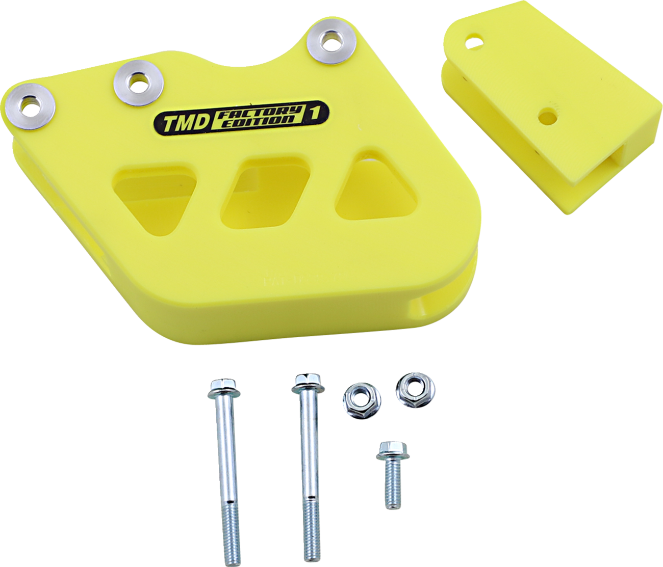 T.M. DESIGNWORKS Chain Guide - Yellow / Suzuki 1231-1181