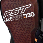 RST Race Dept D3O Back Protector Harness - Orange - View 5