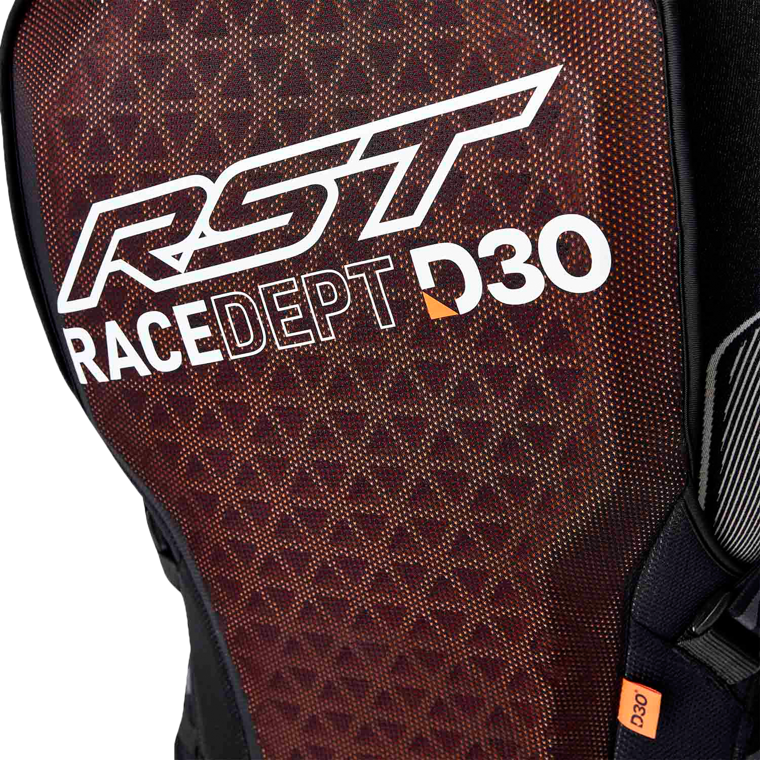 RST Race Dept D3O Back Protector Harness - Orange - View 5