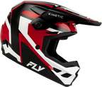 FLY Racing Kinetic Sync Helmet (2027) - Black / Red / White - View 13
