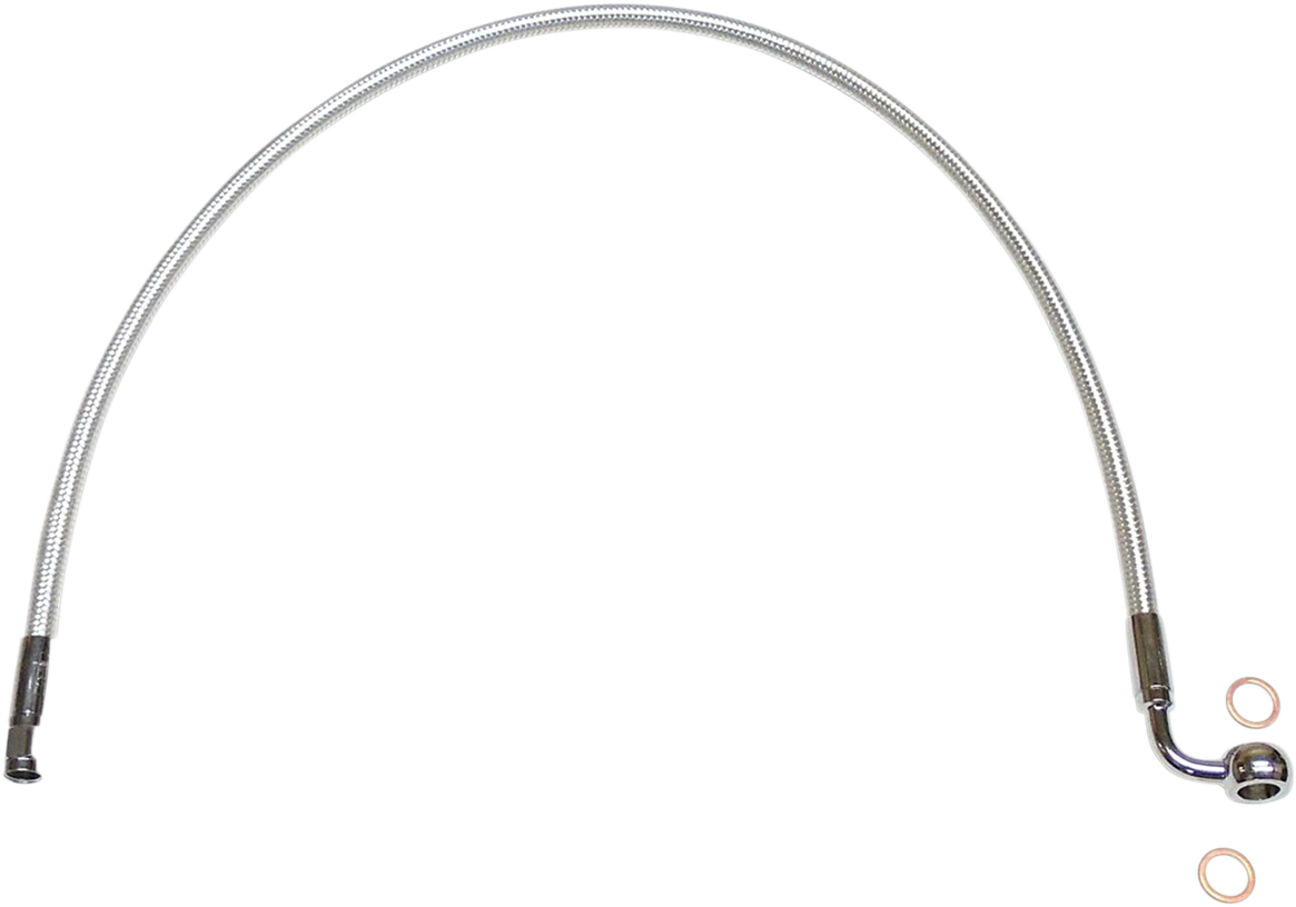 MAGNUM SHIELDING Alternate Length Designer Series ABS-Specific Front Brake Line Kit