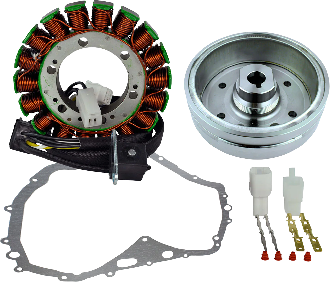 RM STATOR Stator with Crankcase Cover Gasket