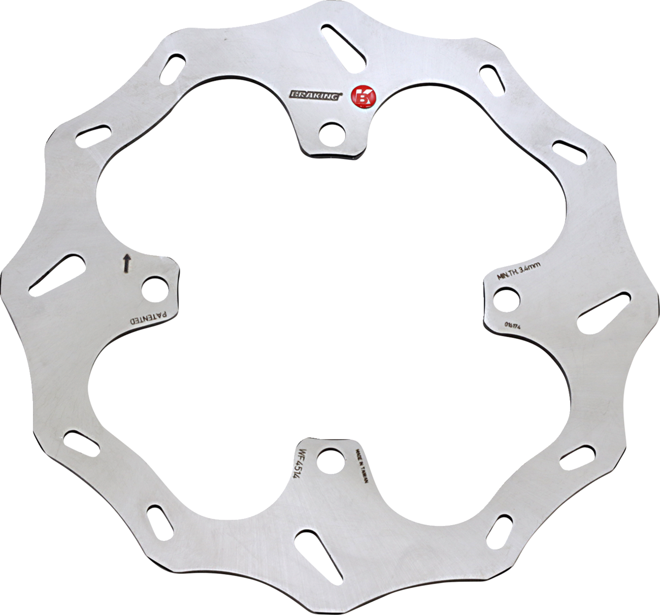 BRAKING Brake Rotor - Rear / Kawasaki 1711-1613
