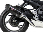 Yoshimura GSX-R600/750 11-26 Race R-77 Stainless Full Exhaust, w/ Carbon Fiber Muffler