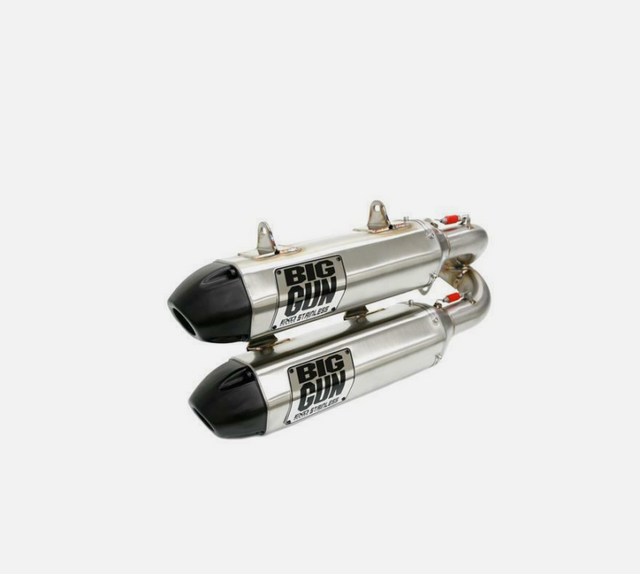 14-7853 Big Gun 11-14 Polaris RZR XP 900/RZR XP 4 900 EXO Stainless Dual Full Syst Exhaust